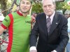 Alessio Berti in un nuovo appuntamento a Gambellara (Vicenza) sul ciclismo eroico