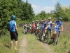 Esordienti ed allievi a lezione di mountain bike con Hubert Pallhuber ed Enrico Martello