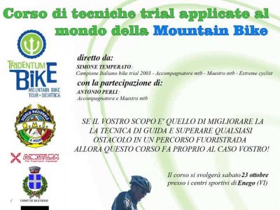 Corso di Montain Bike di Enego.