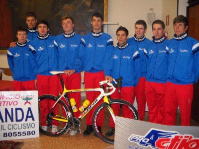 Presentato il Team Leandro Faggin Ciclistica Padovani 2011