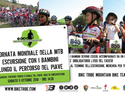 Giornata Mondiale della Mountain Bike per i bambini - IMBA KIDS DAY - Salgareda (Treviso) - SABATO 9 OTTOBRE 2010.