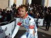Scarponi sulle strade del Giro.
