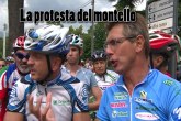 Protesta educata dei ciclisti sul Montello